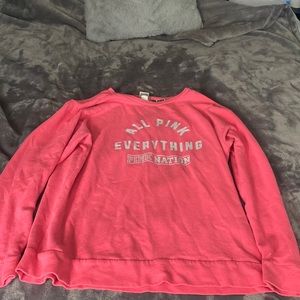 Pink crewneck